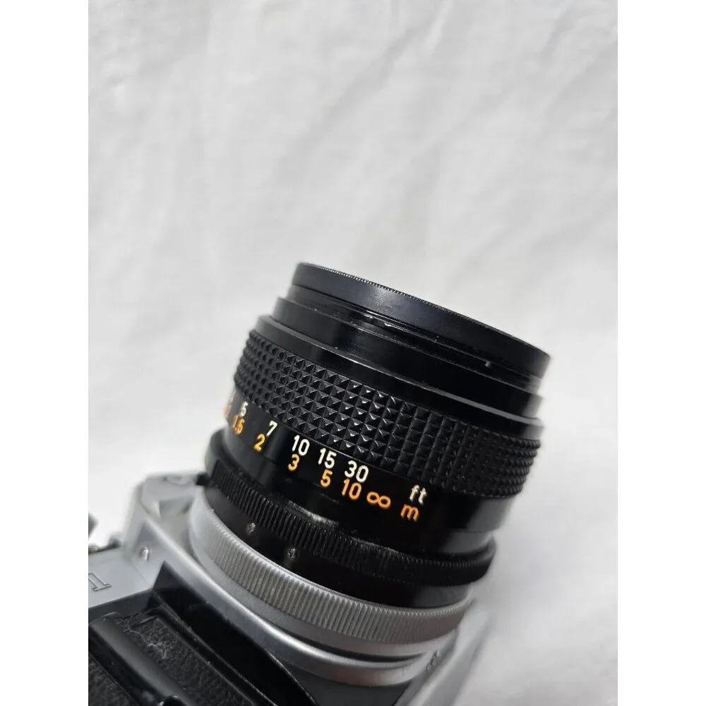 Canon AE-1 35mm Film Camera Canon 50mm Lens- NOT TESTED - Picture 12 of 16